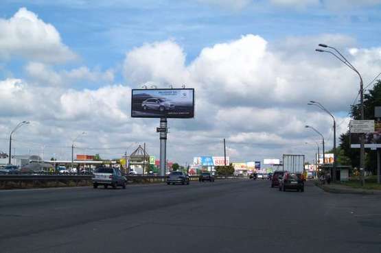 Фото рекламної площини за адресою Зодчих вул., 14 (в напр. просп.Перемоги)