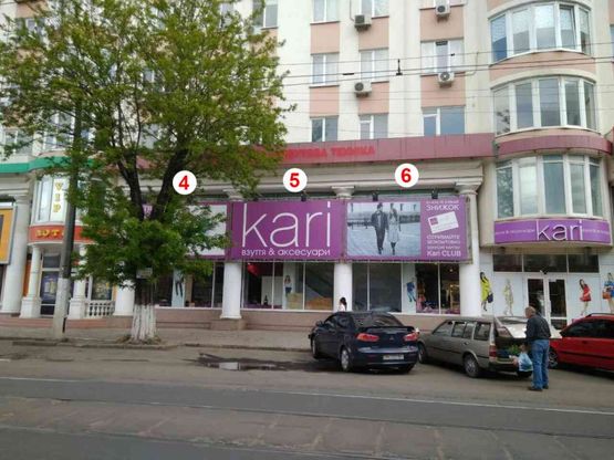 Фото рекламної площини за адресою Преображенская-ул.Пантелеймоновская .