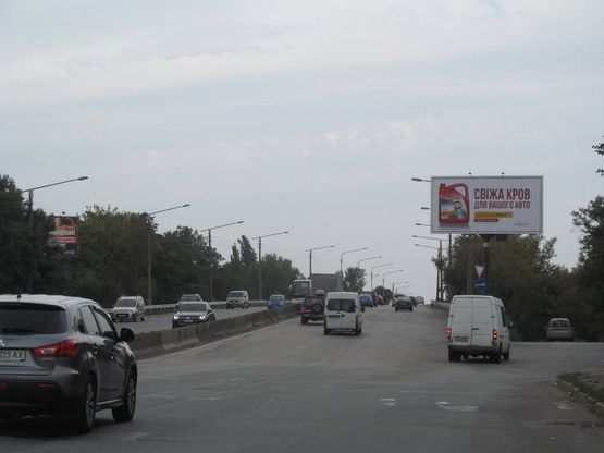 Фото рекламной плоскости по адресу Палладіна пр., /вул. Малинська