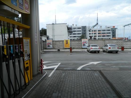 Фото рекламной плоскости по адресу Окружная, 2