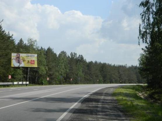 Фото рекламной плоскости по адресу Старообуховская (Конча-заспа) 33+850 слева из Киева