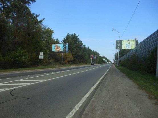 Фото рекламной плоскости по адресу Конча-Заспа, траса Р-02, км 29+340 право, котедж. містечко "РОМАНОВО", навпроти ресторан "ТАНДИР"
