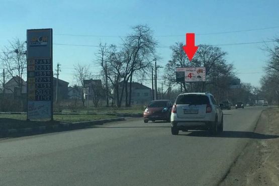 Фото рекламної площини за адресою пр-кт Небесной Сотни - АЗС БРСМ, Ауди Центр Одесса Юг