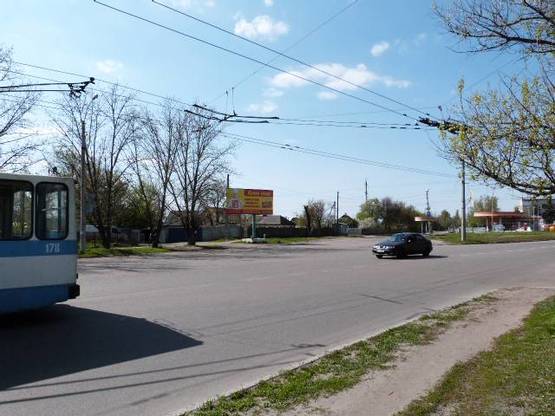 Фото рекламної площини за адресою просп. Л.Украинки (просп. 50-лет. Октября), перекресток с ул. Молодежной, ул. Свиштовской, район АЗС "УкртатНафта"