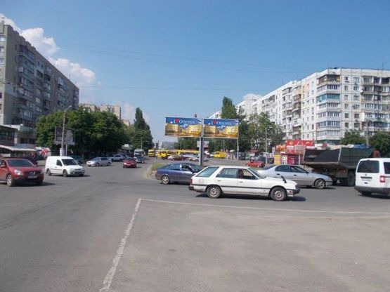 Фото рекламної площини за адресою Вильямса ул. - Королева ул. ( направление к пл. "Независимости") (левый)