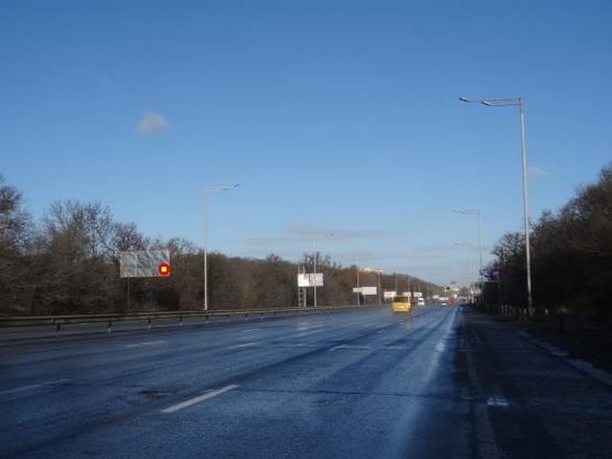 Фото рекламной плоскости по адресу Столичне шосе 320м. до пр. Охотського, праворуч в сторону Києва