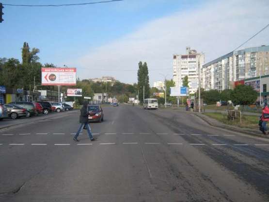 Фото рекламной плоскости по адресу Гагаріна вул. - Богдана Хмельницького вул.