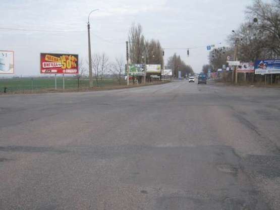 Фото рекламной плоскости по адресу Смілянське шосе - Смілянська вул.