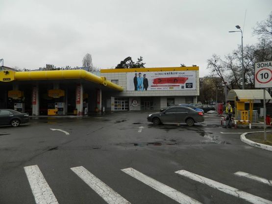 Фото рекламной плоскости по адресу Броварский проспект 31-33