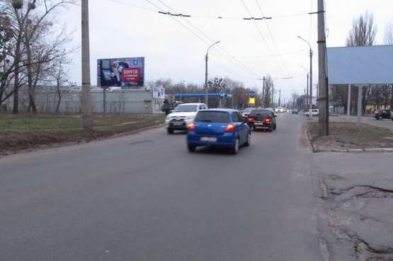 Фото рекламной плоскости по адресу Одеська вул. - Грушевського вул.