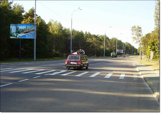 Фото рекламной плоскости по адресу Столичное шоссе/санаторий  "Конча-Заспа" въезд  в город