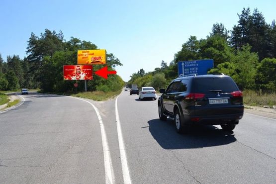 Фото рекламной плоскости по адресу ул.Залютинская -развязка с окружной въезд в город со ст. Солоницевки-низ