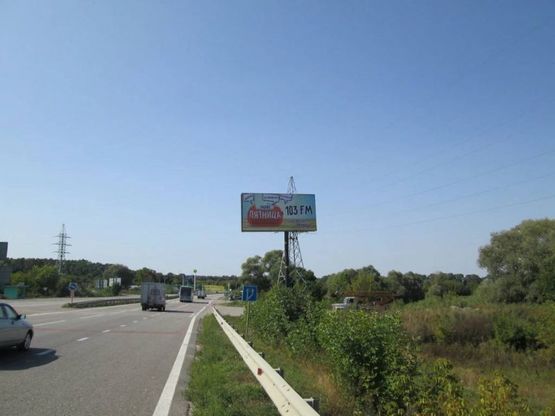 Фото рекламной плоскости по адресу Киев-Харьков км 467+885 из Харькова