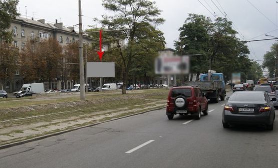 Фото рекламной плоскости по адресу s076Б,просп. Пушкіна - вул. Савченко, 6Б