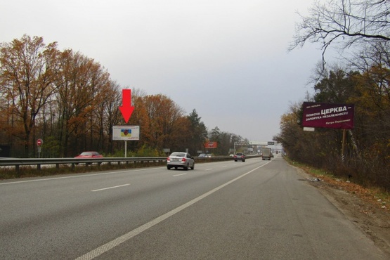 Фото рекламной плоскости по адресу Житомирская трасса , в направлении из г.Киев, после с.Мила, (150 м после заправки "ТНК"),7км+600метров