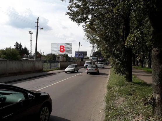 Фото рекламной плоскости по адресу вул. Шевченка, 139, місце №2 (в сторону Рясне)