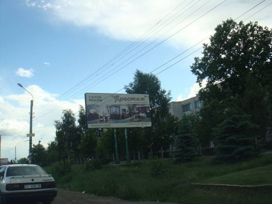 Фото рекламної площини за адресою «Сапсан», 9 школа, в. Декабристів,136