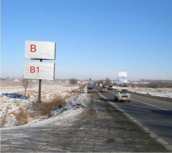 Фото рекламной плоскости по адресу Об'їздна дорога(Lv007)