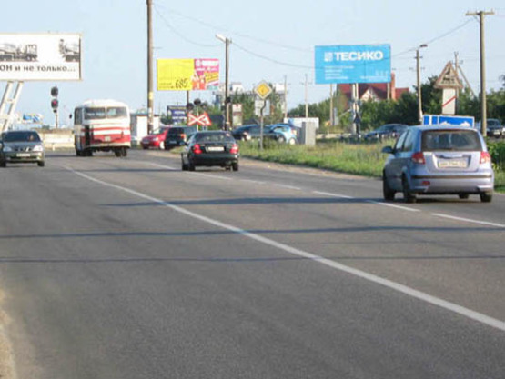 Фото рекламной плоскости по адресу Ильичевск - Одесса (направ.из Одессы возле "Ваш сад")