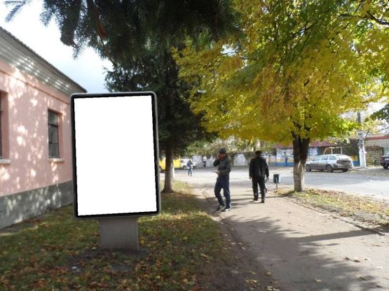 Фото рекламной плоскости по адресу г.Фастов, Привокзальная площадь