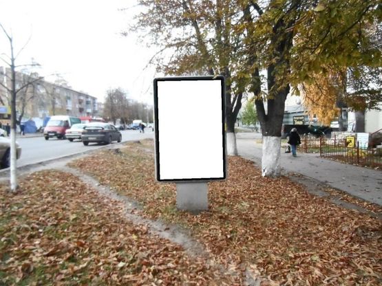 Фото рекламної площини за адресою г.Фастов, ул.Соборная, 34, Вечерний рынок