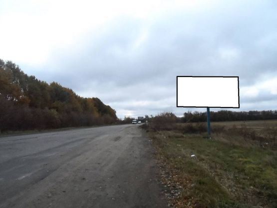 Фото рекламной плоскости по адресу г.Фастов,  перекресток ул.Великоснетинская и Кольцевая дорога
