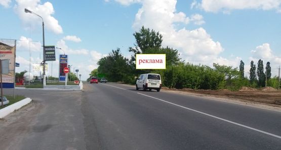 Фото рекламної площини за адресою с.Білогородка вул. Володимирівська ( АЗС Андромед-2)