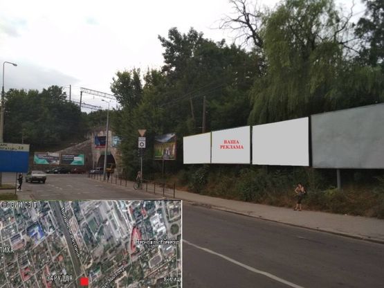 Фото рекламной плоскости по адресу вул. Збаразька - 6 магазин 2-й