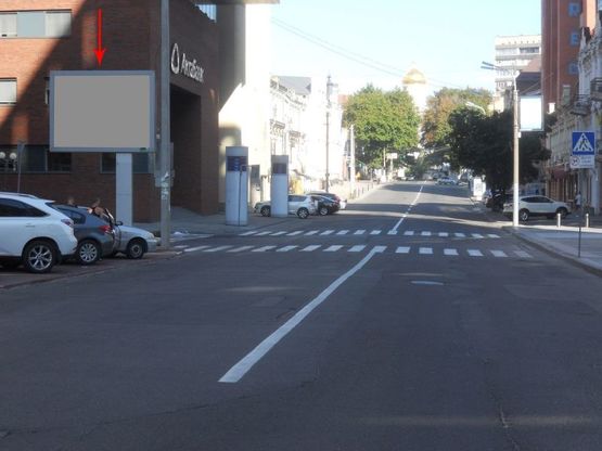 Фото рекламной плоскости по адресу s012Б,вул. Шевченко - вул. Виконкомівська