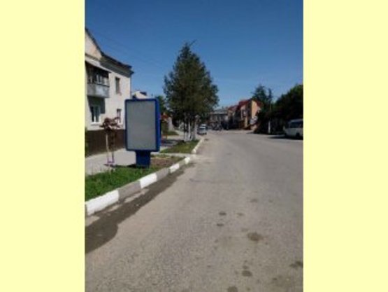 Фото рекламної площини за адресою Кості Левицького  зупинка,поліклініка