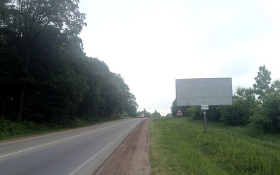 Фото рекламной плоскости по адресу Н-09 Мукачеве-Львів, км 435+600, ліворуч (с.Давидів, ТОВ Галсад)
