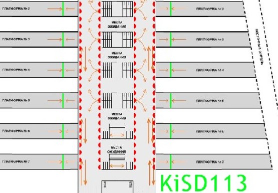 Фото рекламной плоскости по адресу Платформы, Северный терминал, Южный терминал