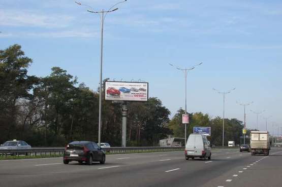 Фото рекламної площини за адресою Київ - Бориспіль, 14км+040м від Києва (№2 справа) (в напр. Києва)