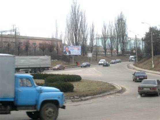 Фото рекламної площини за адресою Вул. Сквирське шосе та вул. Київська перехрестя