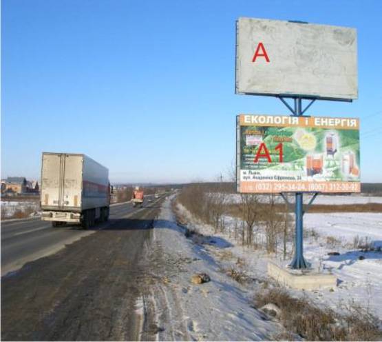 Фото рекламной плоскости по адресу Об'їздна дорога(Lv073)