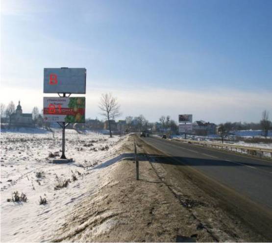 Фото рекламной плоскости по адресу Об'їздна дорога(Lv003)