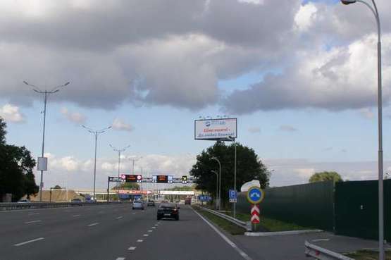 Фото рекламной плоскости по адресу Київ - Бориспіль, 19км+200м до Києва (№2 зліва) (в напр. Києва)