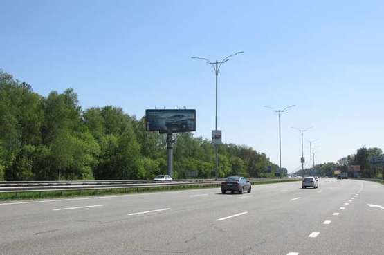 Фото рекламної площини за адресою Київ - Бориспіль, 14км+180м до Києва  (№5 зліва)  (в напр. Борисполя)