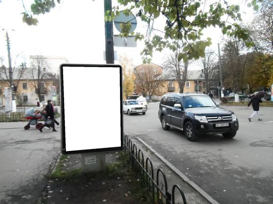 Фото рекламной плоскости по адресу г.Фастов, перекресток ул Соборная и Интернациональная