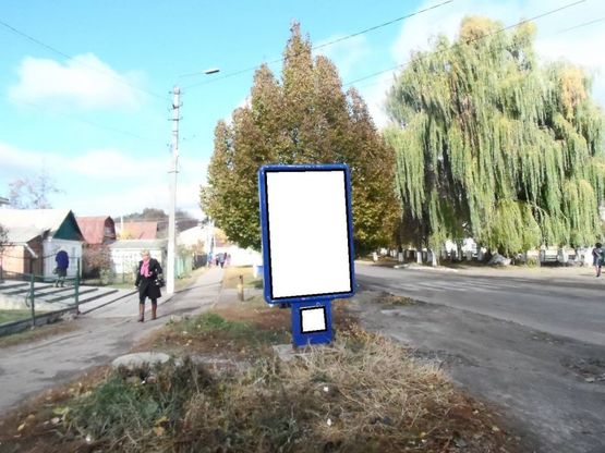 Фото рекламной плоскости по адресу г.Фастов, ул.Льва Толстого, 28, ЦРЛ