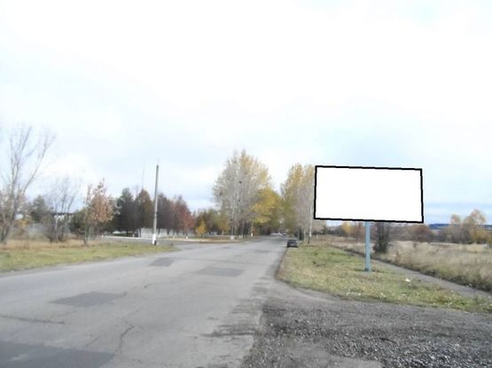 Фото рекламной плоскости по адресу г.Фастов, Кольцевая дорога, жилмасив Мироновский парк,300м.от ул.Ломоносова,выезд на Б.Церковь
