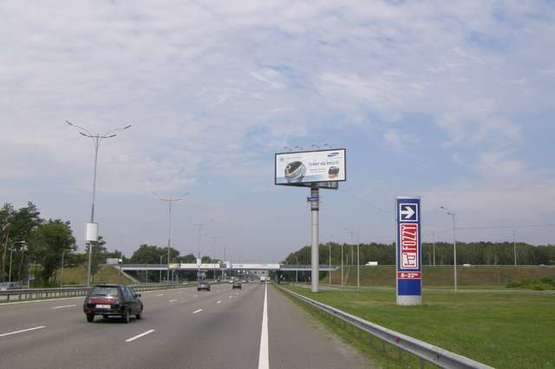 Фото рекламной плоскости по адресу Київ - Бориспіль, 13км+500м до Києва (№6 зліва)  (в напр. Києва )