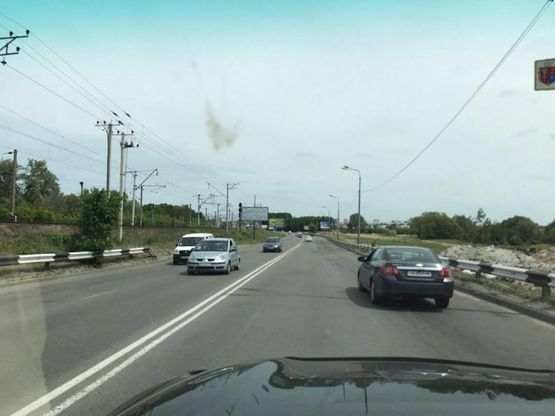 Фото рекламной плоскости по адресу пр. Повітрофлотський, другий зі спуску  з Кільцевої в сторону АЕ Київ-Волинський