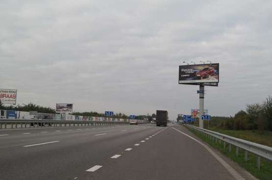 Фото рекламної площини за адресою Київ - Житомир, 13км+950м від Києва (в напр. Житомира)