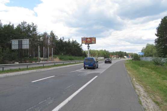 Фото рекламной плоскости по адресу Київ - Обухів, 14км + 700м від Києва (в напр. Києва)
