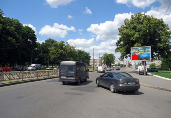 Фото рекламной плоскости по адресу Московский пр. - Якира ул.