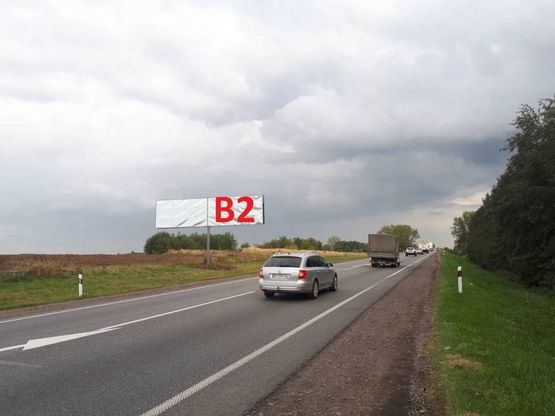 Фото рекламної площини за адресою Обїздна Н-17, після зїзда з траси М-06, Київ-Чоп в сторону Винників, (правий)