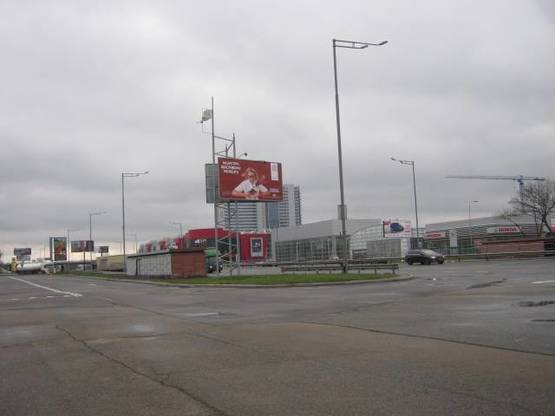 Фото рекламної площини за адресою Столичне шосе, 90 (зуп. Фестивальна) в сторону просп. Науки