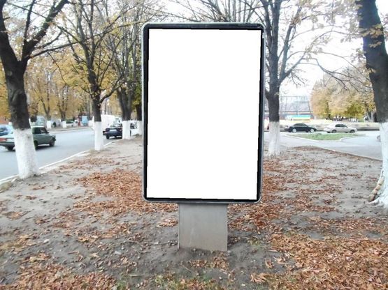 Фото рекламной плоскости по адресу г.Фастов, перекресток ул.Льва Толстого и Соборной, 18