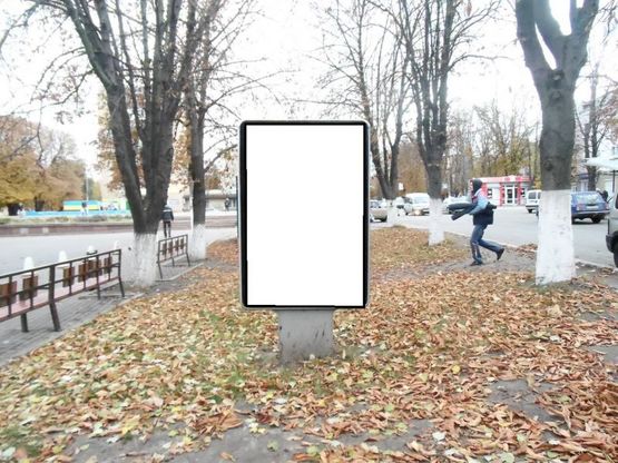 Фото рекламної площини за адресою г.Фастов,  ул. Соборная, Торговый центр Фастов Сити, м-н Фора,